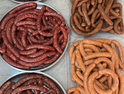 Craft sausages Tbilisi / Halal Food | سجق حلال صُنع يدوي تبليسي