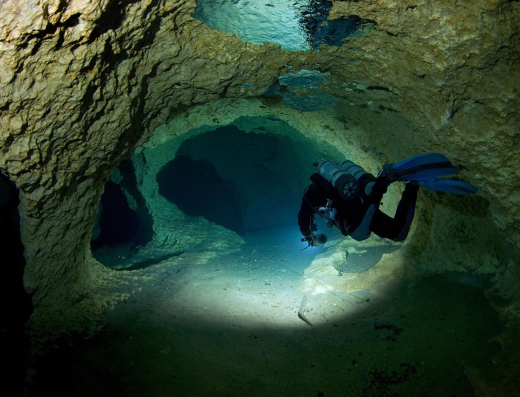 Cave Diving Adventures – Prometheus Cave | مغامرات الغوص في الكهوف الجوفية – كهف بروميثيوس