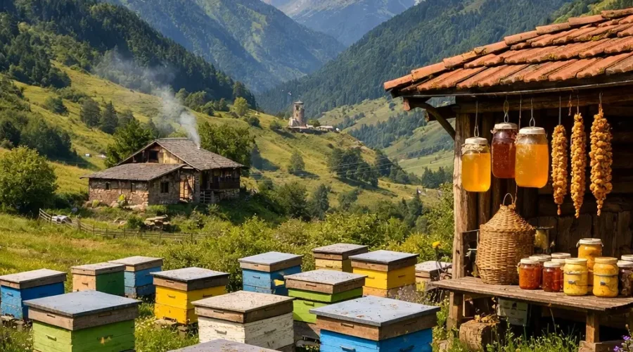 Pure Georgian Honey | عسل جورجيا النقي الأصيل