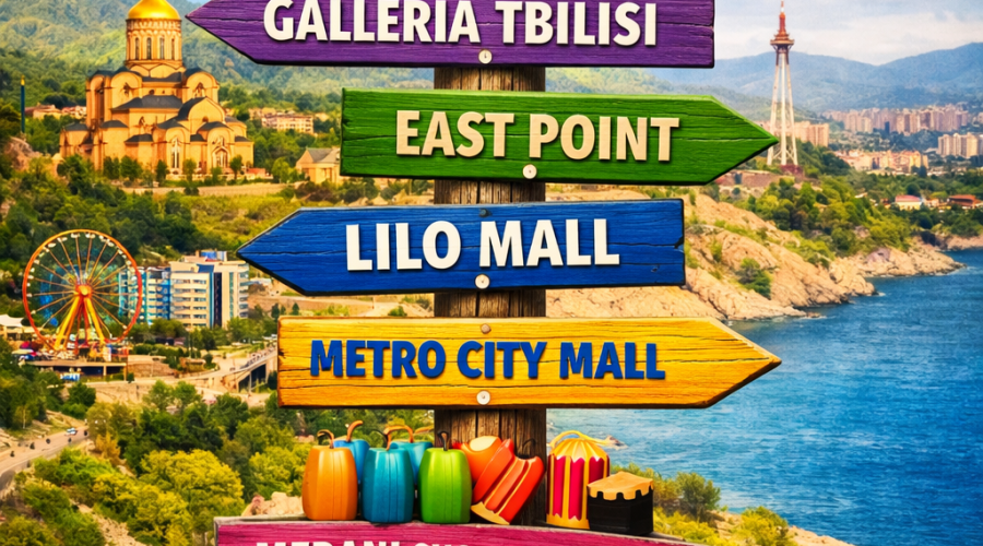 Shopping Malls Across Georgia | مراكز التسوق في جورجيا